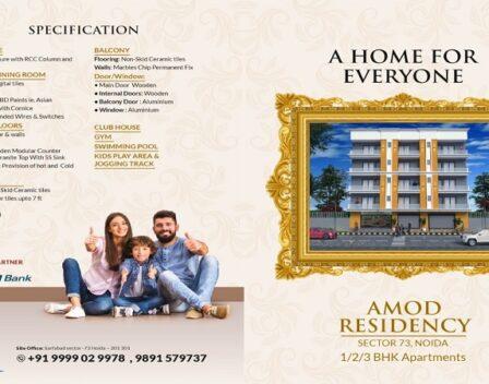 amod residency sectot 73 noida