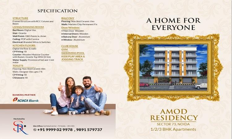 amod residency sectot 73 noida