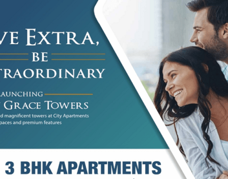 Aditya CIty Grace 2 & 3 Bhk Luxury APartments at NH 24 Ghaziabad
